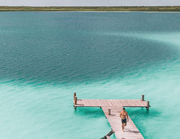 Excursion to Kaan Luum Lagoon + Mariposa Cenotes